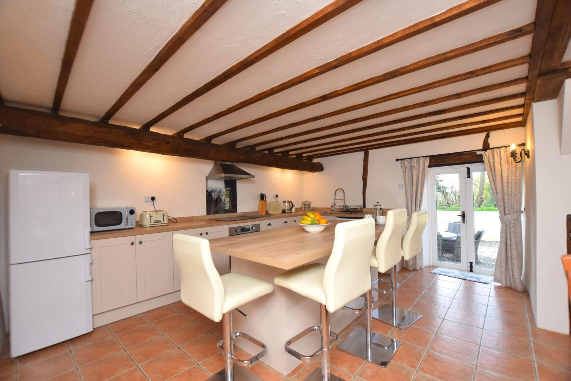 Award Winning Lower Whitsleigh Farm Cottage Roborough Bagian luar foto