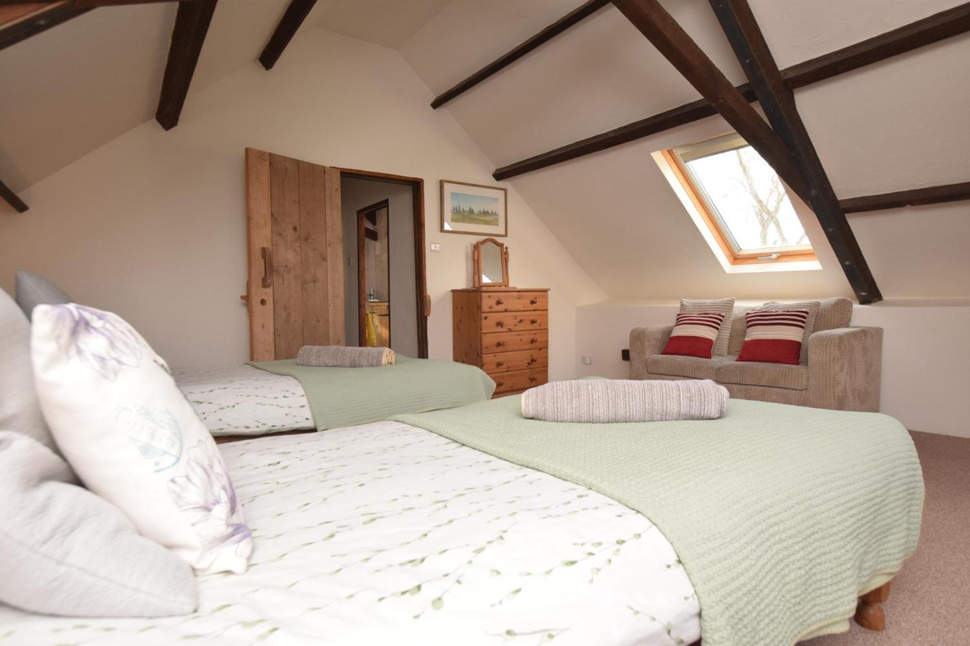 Award Winning Lower Whitsleigh Farm Cottage Roborough Bagian luar foto