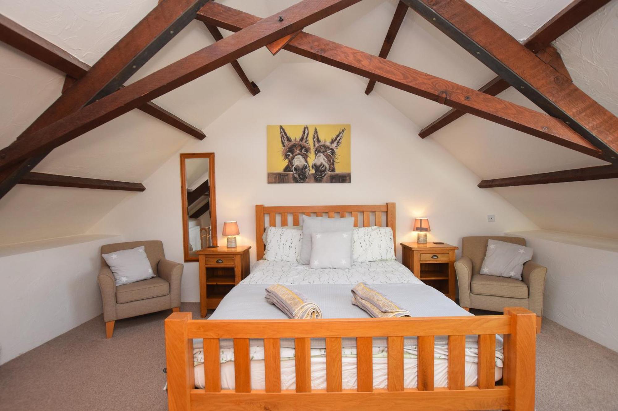 Award Winning Lower Whitsleigh Farm Cottage Roborough Bagian luar foto